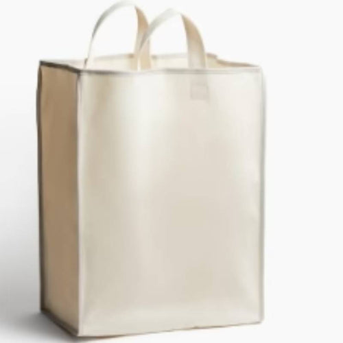 Cotton laundry basket
