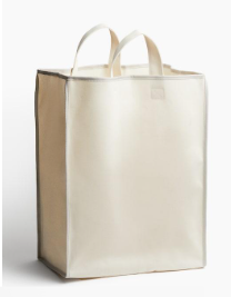 Cotton laundry basket